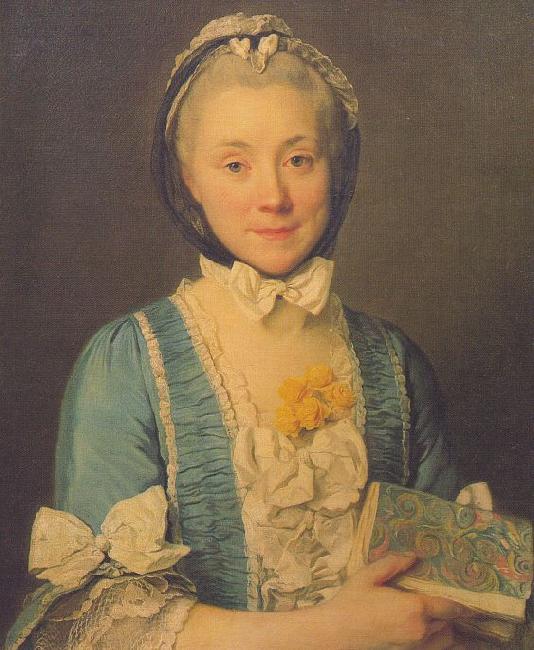  Joseph-Siffred  Duplessis Madame Lenoir, Mother of Alexandre Lenoir